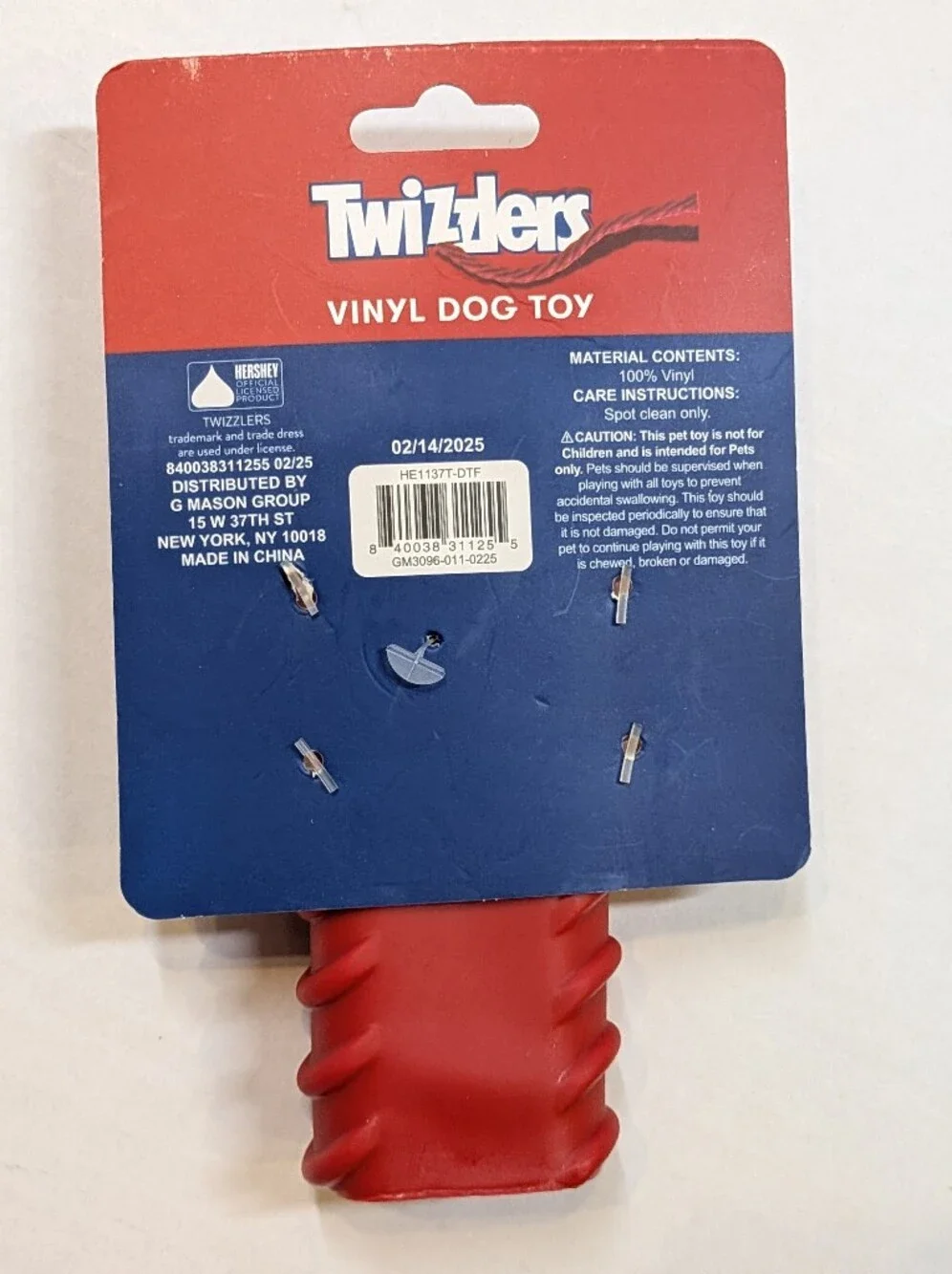 Vinyl Candy Food Squeaky Dog Toys Lot Of 4